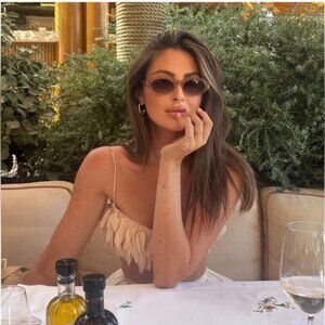 ZARA FLORAL BANDEAU BRA